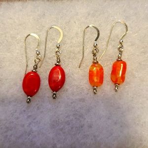 Custom Glass Bead Earrings*